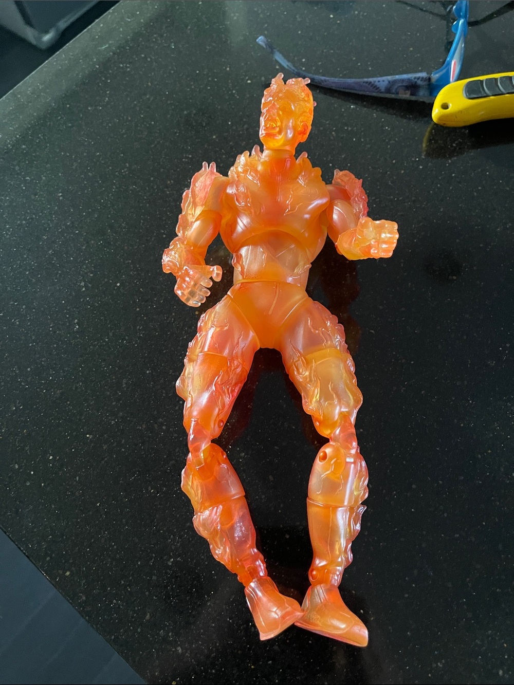 Human torch from avengers. action figure 12